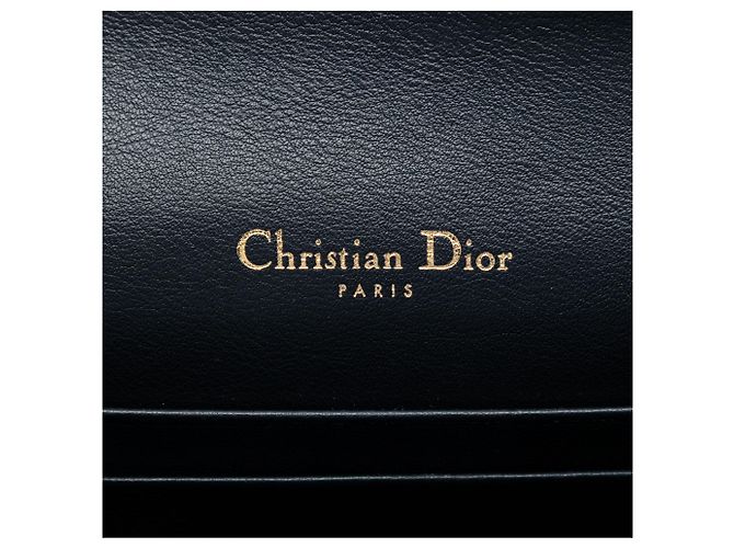 Dior Saddle Gürteltasche aus blauem Oblique Canvas Marineblau - Ansicht 5