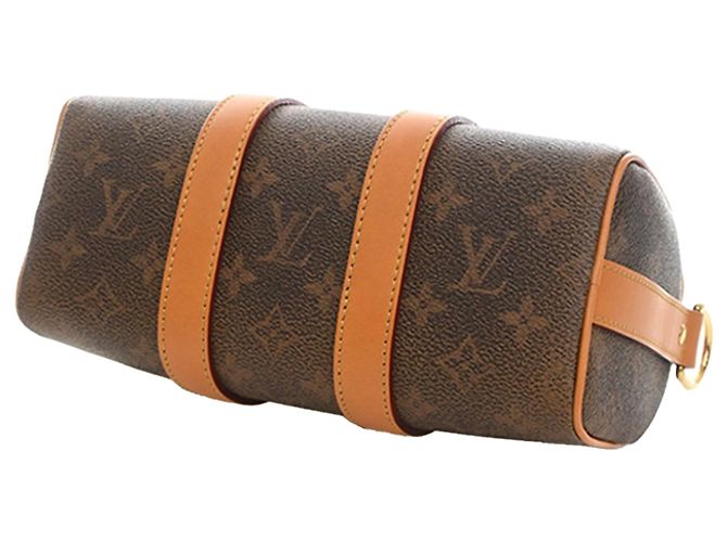 Louis Vuitton Brown Monogram Dust Keepall Bandouliere 25 - view 11