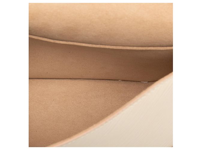 Louis Vuitton Bianco Epi Buci Bianco sporco - vista 4