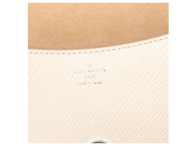 Louis Vuitton Bianco Epi Buci Bianco sporco - vista 5