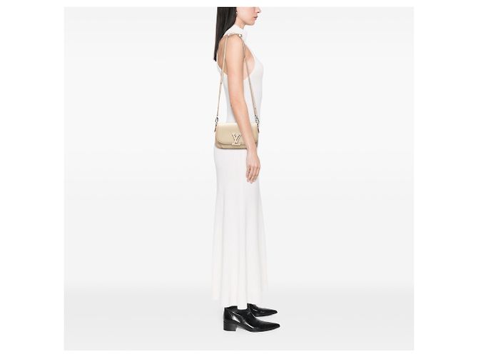 Louis Vuitton Bianco Epi Buci Bianco sporco - vista 6