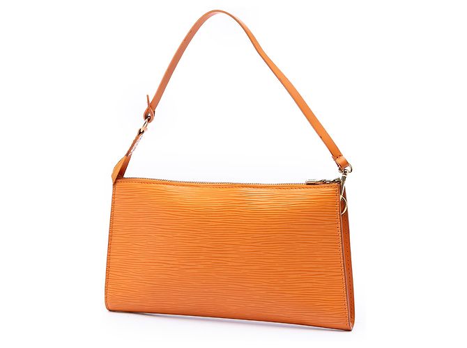 Louis Vuitton Pochette Accessoires Orange Epi Arancione - vista 2