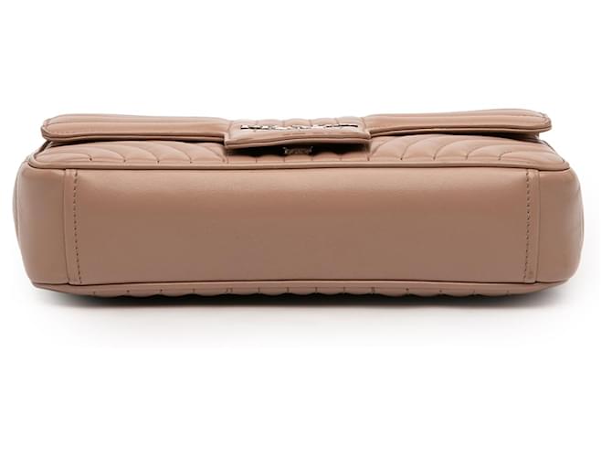 Bolsa Prada Beige Medium Soft Calf Impunture Diagramme Bege - vista 3