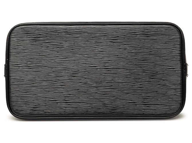 Louis Vuitton Alma PM in pelle Epi nera Nero - vista 3
