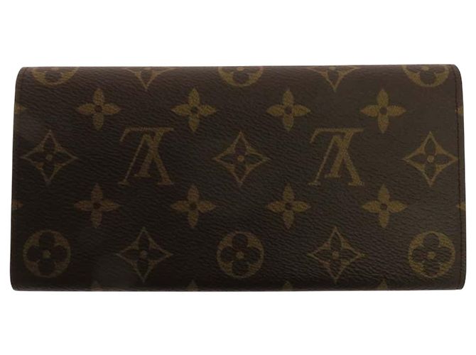 Cartera Emilie Monogram Marrón Louis Vuitton Castaño - vista 2