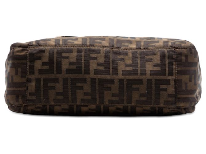 Fendi Marrone Zucca Canvas Crossbody - vista 3