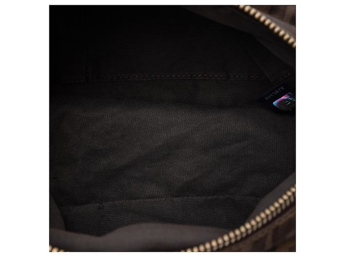 Fendi Marrone Zucca Canvas Crossbody - vista 4