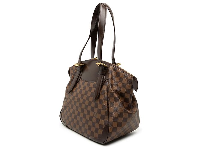 Louis Vuitton Marrone Damier Ebene Verona MM - vista 2