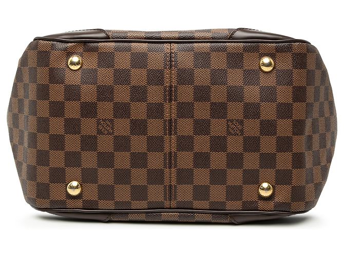 Louis Vuitton Marrone Damier Ebene Verona MM - vista 3