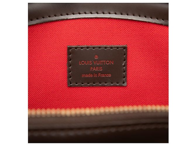Louis Vuitton Marrone Damier Ebene Verona MM - vista 5