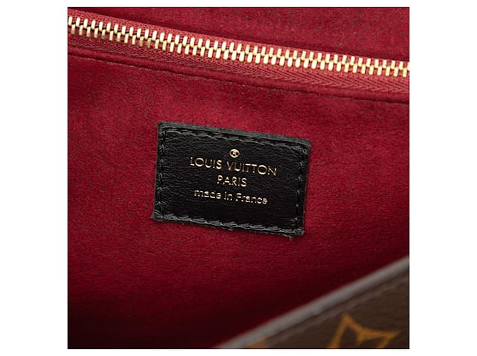 Louis Vuitton Marrone Monogram Passy PM - vista 5