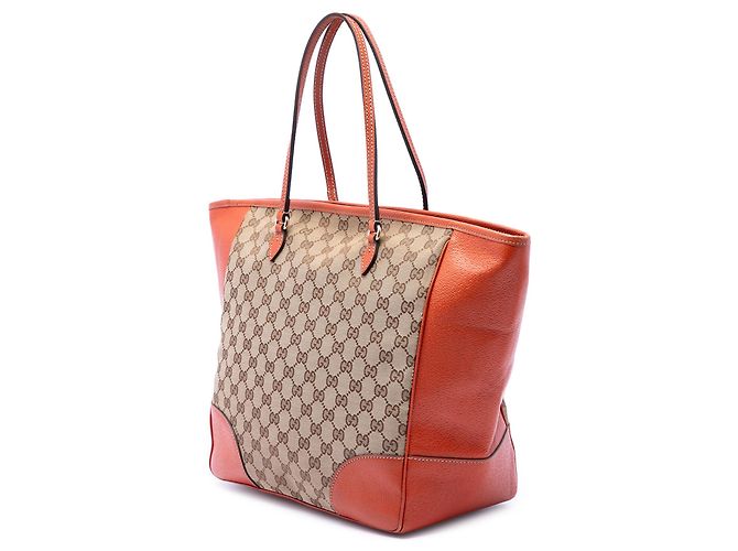 Gucci Beige GG Canvas Bree Tote - Ansicht 2