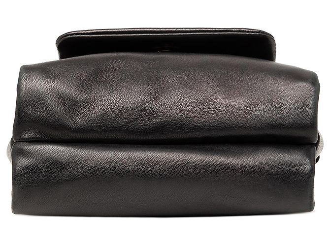 Bolsa La Medusa em couro preto Versace - vista 3