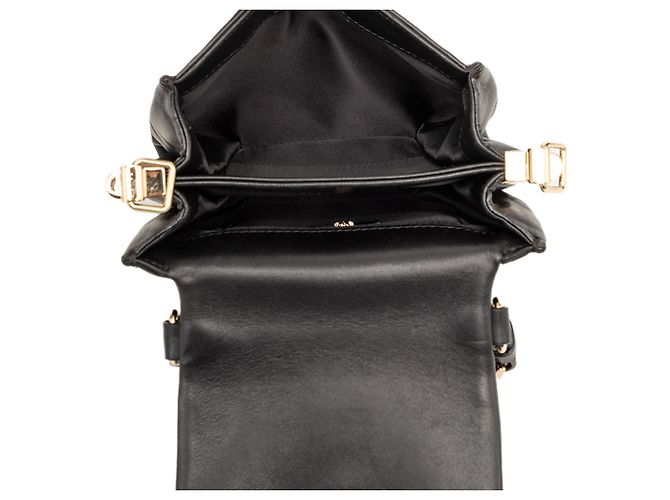 Bolsa La Medusa em couro preto Versace - vista 4