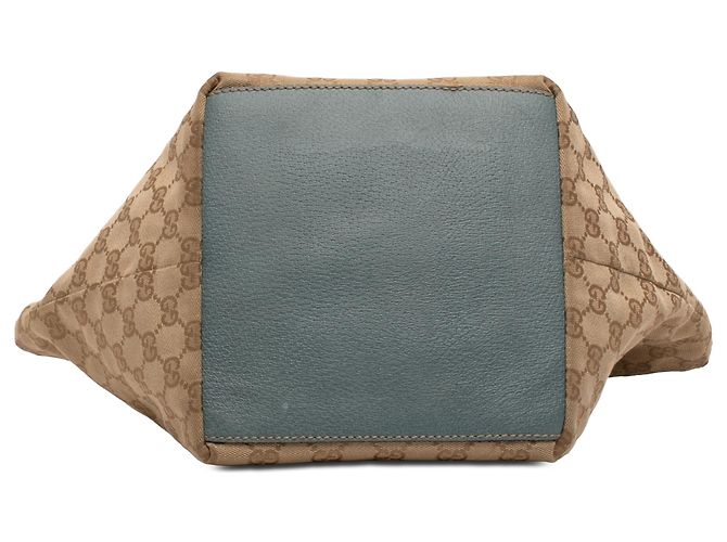 Gucci Beige GG Canvas Web Tote - Ansicht 3
