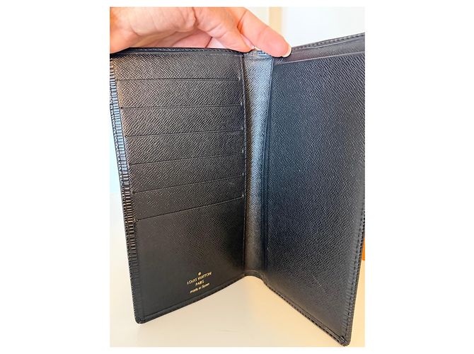 Louis Vuitton Epi Leather Wallet in Black - view 3