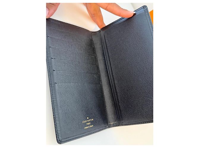 Louis Vuitton Epi Leather Wallet in Black - view 5
