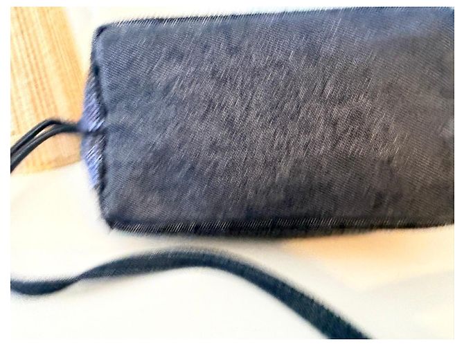 Vanessa Bruno Le Cabas Borsa Tote in Denim Blu - vista 7