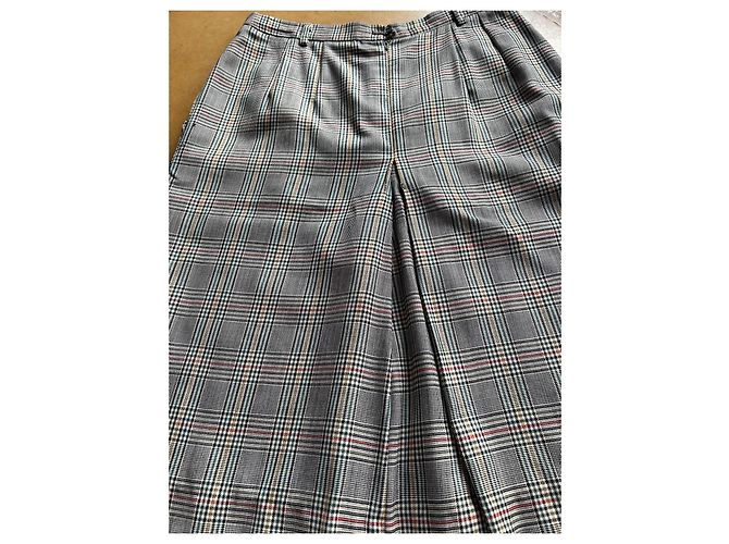 Terno DAKS Signature padrão Prince de Galles Vermelho Multicor Verde Cinza Fora de branco Cinza antracite - vista 6