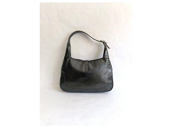 Gucci Jackie Borsa a tracolla in pelle nera Nero - vista 2