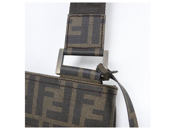 Borsa a tracolla Fendi marrone - vista 4