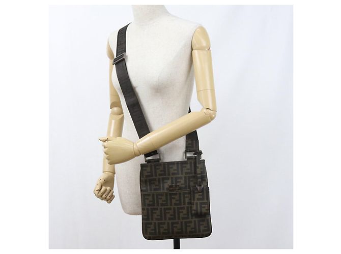 Borsa a tracolla Fendi marrone - vista 7