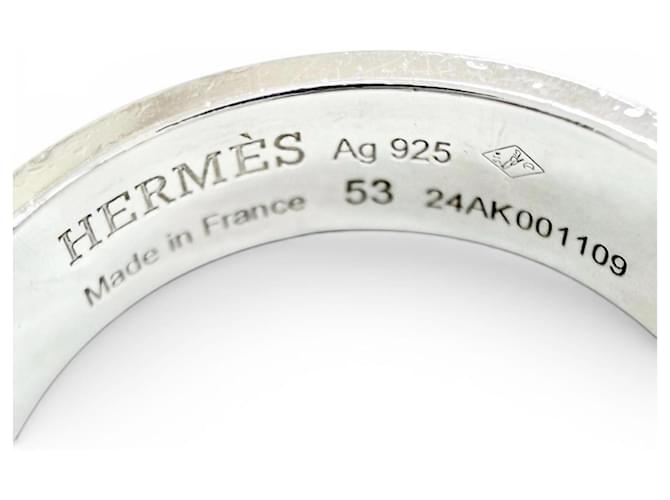 Hermès HERMES Collier de Chien Ring in Silber - Ansicht 7