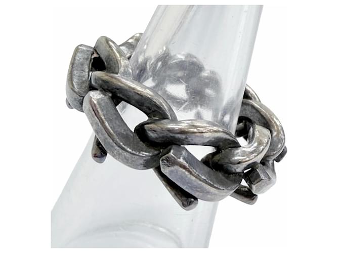 Tiffany & Co Tiffany Forge Link Band Ring Silber - Ansicht 2