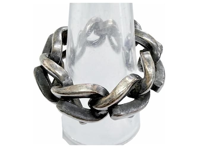 Tiffany & Co Tiffany Forge Link Band Ring Silber - Ansicht 4