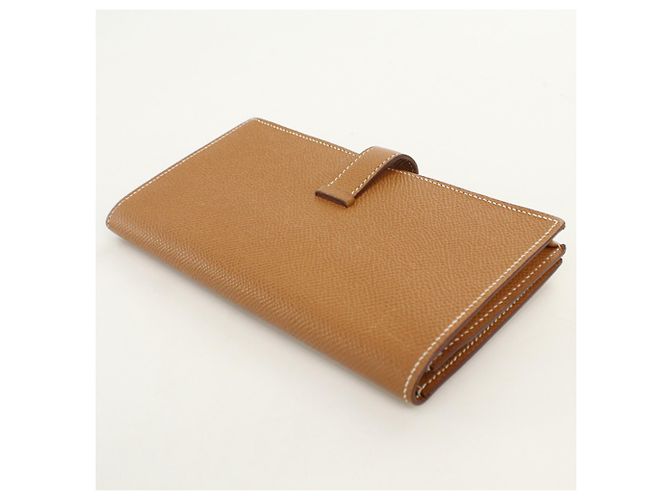 Hermès Cartera larga de cuero Epsom dorado Hermes - vista 2