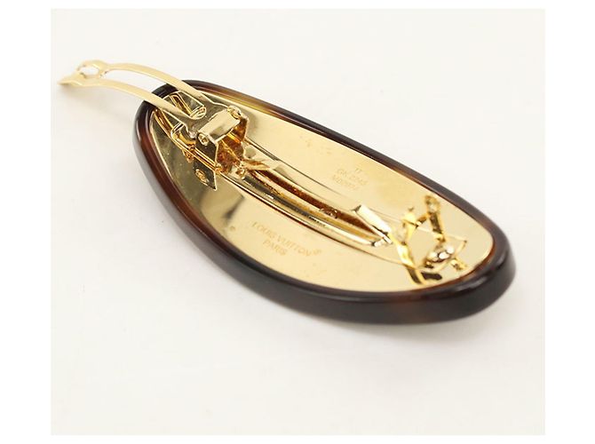 Fermaglio per capelli Louis Vuitton Marrone - vista 3