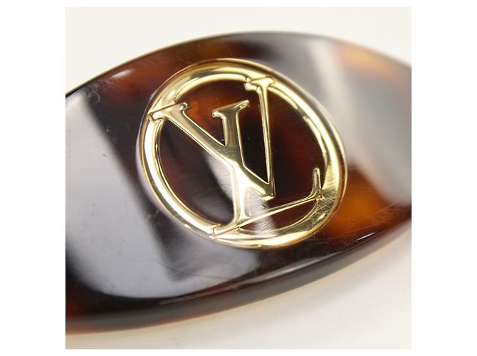 Fermaglio per capelli Louis Vuitton Marrone - vista 4