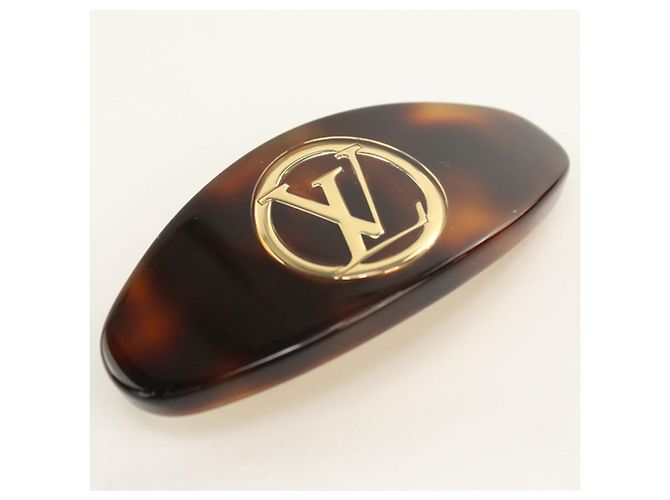 Fermaglio per capelli Louis Vuitton Marrone - vista 5