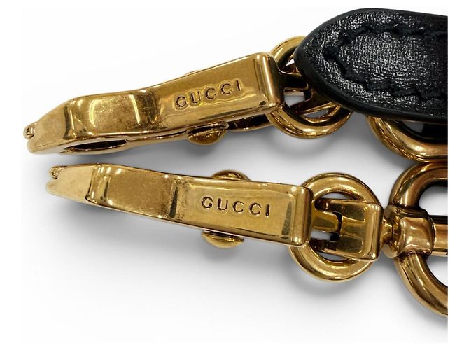 Mini borsa Gucci Bamboo 1947 Nero - vista 11