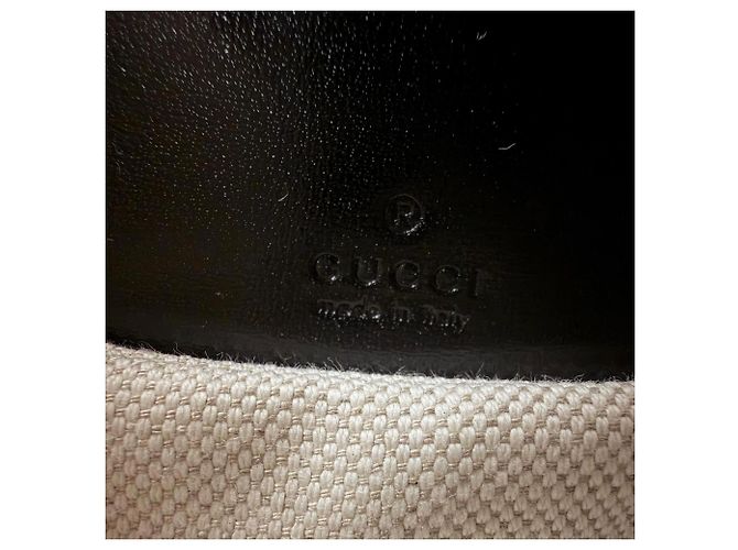 Mini borsa Gucci Bamboo 1947 Nero - vista 12