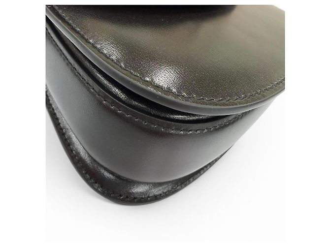 Mini borsa Gucci Bamboo 1947 Nero - vista 9