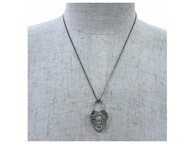 Collana Return to Heart Lock di Tiffany & Co. Argento - vista 3