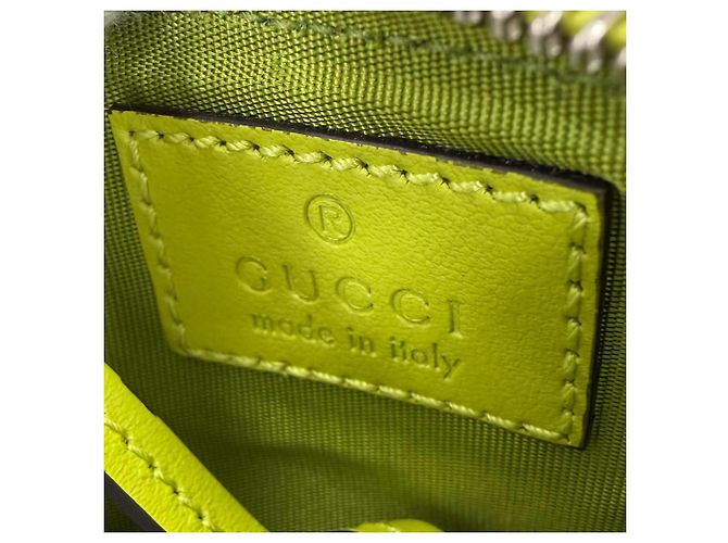 Gucci GG Marmont Lederanhänger in Hellgrün - Ansicht 9