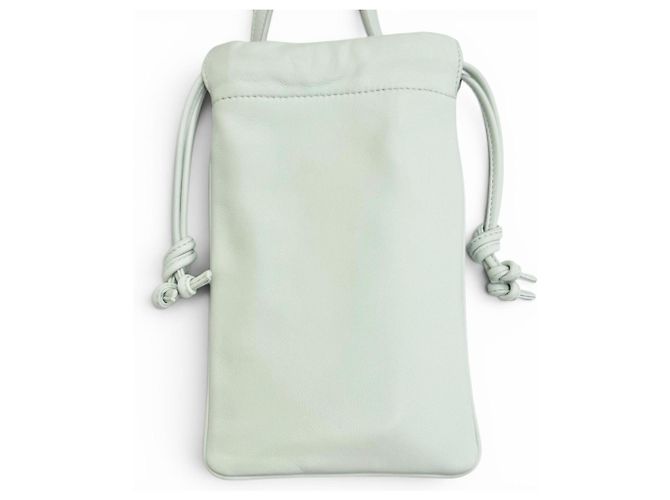 Céline Pochette per cellulare in pelle Triomphe Celine Verde chiaro - vista 3
