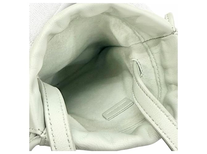 Céline Pochette per cellulare in pelle Triomphe Celine Verde chiaro - vista 9
