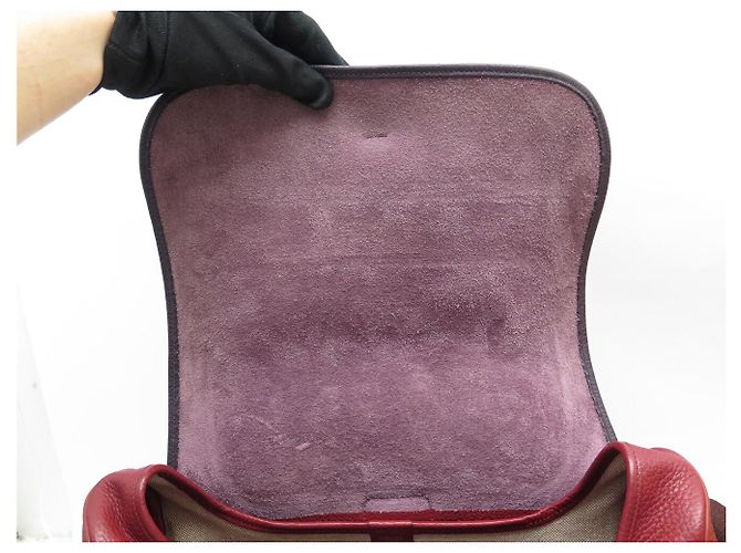 Hermès BORSACCIA MESSENGER HERMES BOURLINGUE ARLEQUIN H068672CP PELLE CLEMENCE - vista 6