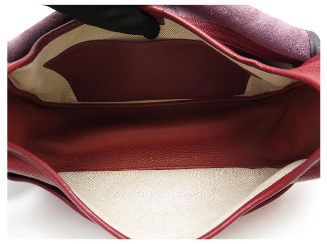 Hermès BORSACCIA MESSENGER HERMES BOURLINGUE ARLEQUIN H068672CP PELLE CLEMENCE - vista 8
