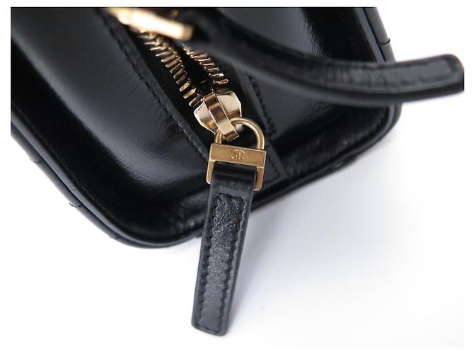 NUOVA BORSA CHANEL FLAP BAG PARIS HAMBURG CHEVRON A SPALLA HANDBAG Nero - vista 14