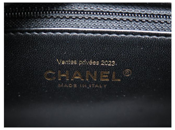 NUOVA BORSA CHANEL FLAP BAG PARIS HAMBURG CHEVRON A SPALLA HANDBAG Nero - vista 9