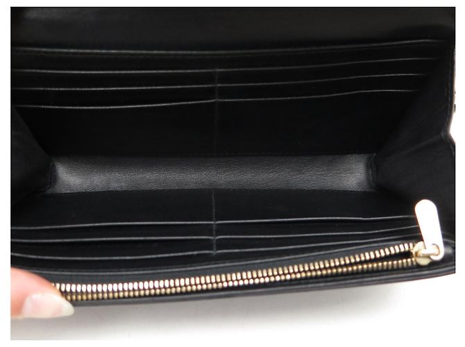 BORSA PORTAFOGLIO CHRISTIAN DIOR LADY CROISIERE WOC A SPALLA Nero - vista 10