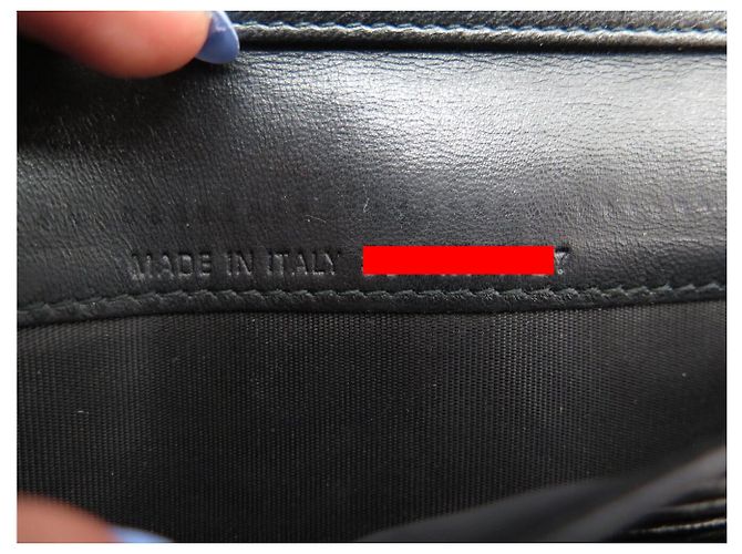 BORSA PORTAFOGLIO CHRISTIAN DIOR LADY CROISIERE WOC A SPALLA Nero - vista 16