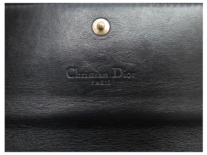BORSA PORTAFOGLIO CHRISTIAN DIOR LADY CROISIERE WOC A SPALLA Nero - vista 8