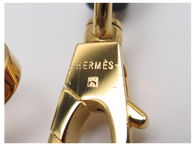 Hermès NUOVA TRACCELLA HERMES PER BORSA MINI KELLY CALF LEATHER LISCIO NERO SHOULDER STRAP - vista 5