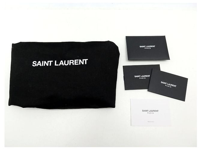 BORSA SAINT LAURENT LE 5 À 7 657228 HOBO IN PELLE LACCATA NERA Nero - vista 14