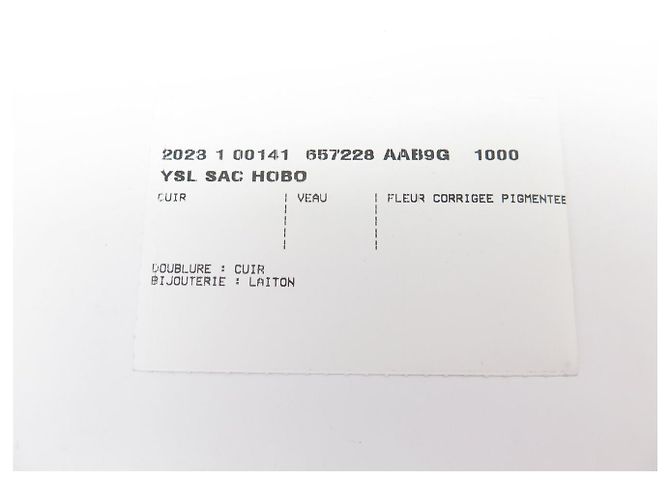 BORSA SAINT LAURENT LE 5 À 7 657228 HOBO IN PELLE LACCATA NERA Nero - vista 15